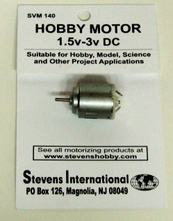 Hobby Motor - 1.5v - 3v DC - Round