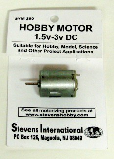 Hobby Motor - 1.5v - 3v DC - Round - for more Speed