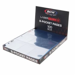 BCW Laserweld 9 Pocket Pages