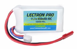 11.1V 450mAh 40C Lipo Battery with JST Connector