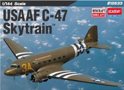 1/144 C47 USAAF Skytrain Transport Aircraft Model Kit