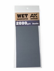 Wet Sandpaper 2000 Grit (3)
