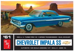 1/25 1961 Chevy Impala SS Plastic Model Kit