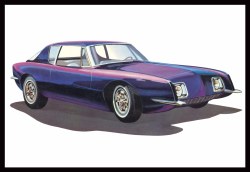 1/25 1963 Studebaker Avanti Model Kit