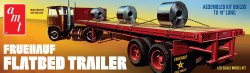 1/25  Fruehauf Flatbed Trailer Model Kit