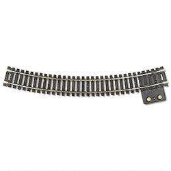 Code 100 18" Radius Terminal Section HO Scale