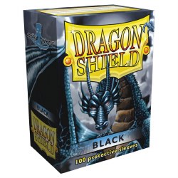 Dragon Shield - Black Sleeves (100)