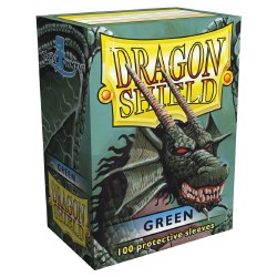 Dragon Shield - Green Sleeves (100)