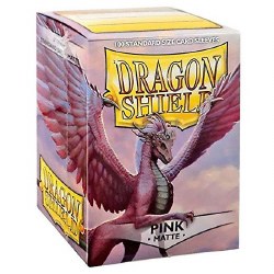 Dragon Shield - Matte Pink Sleeves(100)