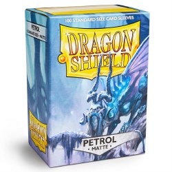 Dragon Shield - Matte Petrol Sleeves (100)