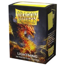 Dragon Shield - Dual Matte Lightning Sleeves (100)