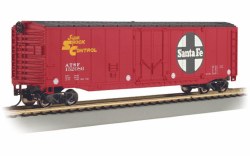 Santa Fe - 50' Plug Door Box Car #152086 - HO Scale