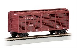 Santa Fe - 40' Stock Car - HO Scale