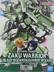 1/100 #6  Zaku Warrior Gundam Model Kit