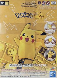 Pokemon: #01 PIKACHU Plastic Model Kit