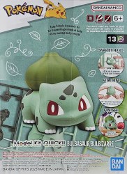 Pokemon: #13 Bulbasaur / Bulbizarre Plastic Model Kit