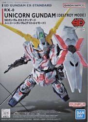 SD #05 Unicorn Gundam Destroy Model Kit