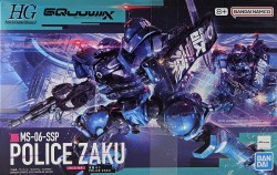 1/144 HGPolice Zaku GQuuuuuux Model Kit