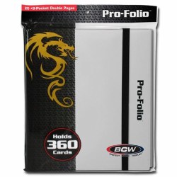9-Pocket: Pro-Folio: White