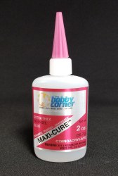 Maxi-Cure Extra Thick Super Glue - 2 oz.