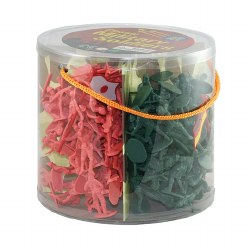 Military Figures in bucket