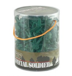 Classic Toy Soldiers in Bucket