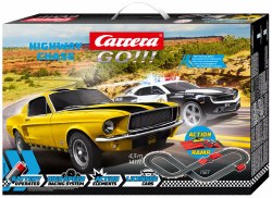 Go! Highway Chase Slot Car Set