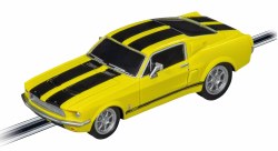 GO! Ford Mustang '67 Racing Yellow Slot Car