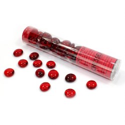 Glass Stones - Red