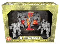 BattleTech: House Davion Heavy Battle Lance Force Pack