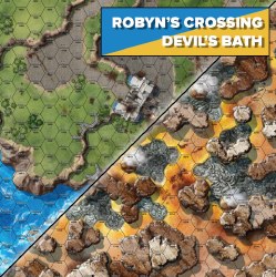 BattleTech: Tukayyid - Robyn's Crossing / Devil's Bath Battle Mat