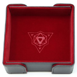 Dice Tray Square - Red