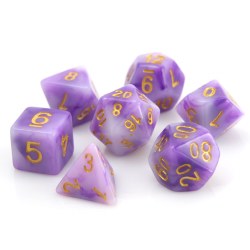 7-Set Amethyst w/ Gold