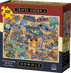 Travel America 300pc Puzzle
