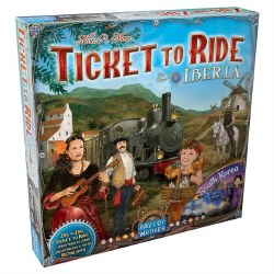 Ticket To Ride Game: Iberia and South Korea