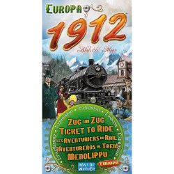 Ticket To Ride Game: Europa 1912 Expansion