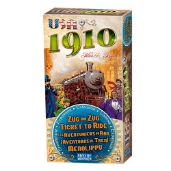 Ticket To Ride Game: USA 1910 Expansion