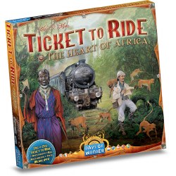 Ticket To Ride Game: Map Collection V3 - The Heart of Africa