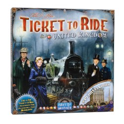 Ticket To Ride Game: Map Collection V5 - United Kingdom and Pennsylvania