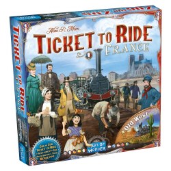 Ticket to Ride Game: France & Old West Map 6