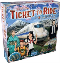 Ticket to Ride Game: Map Collection V7 - Japan and Italy