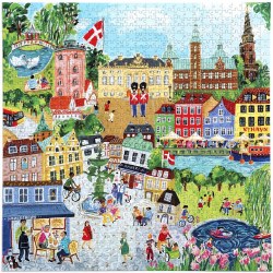 Square: Copenhagen - 1000pc Puzzle