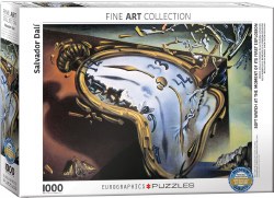 Soft Watch at Moment of First Explosion by Salvador Dali 1000pc Puzzle