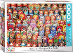 Russian Matryoshka Dolls 1000pc Puzzle