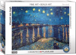 Starry Night Over the Rhone 1000pc Puzzle