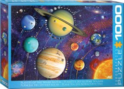Planets of the Solar System 1000pc Puzzle