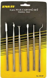 6pc Wax/ Putty Carving Set