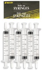 Multi-use Straight Tip Syringes - 10 ml