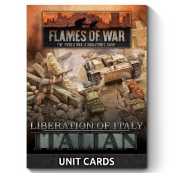 Liberation of Italy: Axis and Allied Italian Unit Card Pack