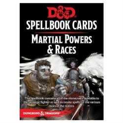 D&D Spell Card: Martial & Race